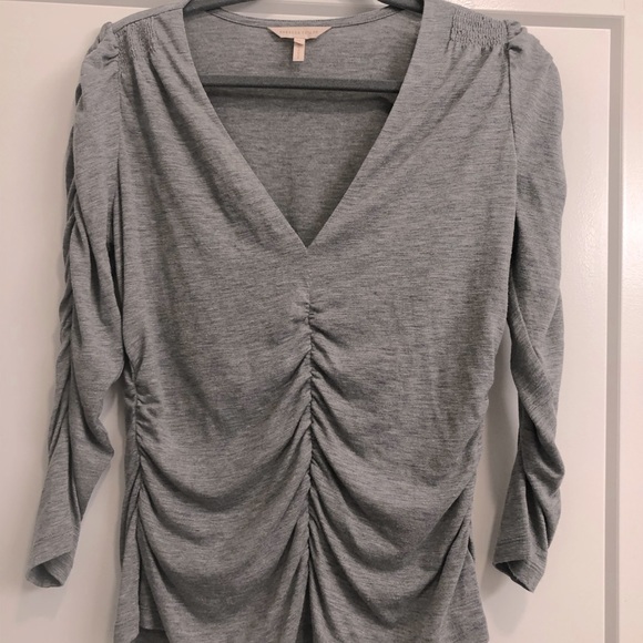 Light grey wool cardigan Rebecca Taylor, new, fits US size M (L European). - Picture 1 of 5